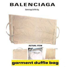 🛑 BALENCIAGA Designer ➕ GARMENT BAG Shopper Dress Suit TOTE Travel 💸BUY NOW‼️